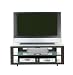Kitchen & Housewares : BDI Deploy Series 9624 / 9634 3-shelf television stand Espresso