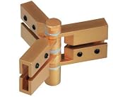 FLEXIBLE Y-CONNECTOR FOR LINUX LIGHT, MATT GOLD