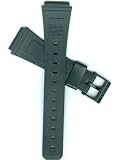 Casio 19mm Black Resin-00041604