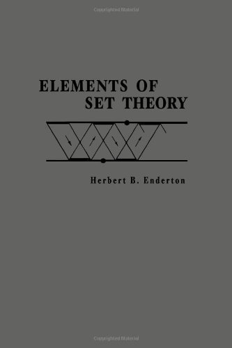 Elements of Set Theory 1st (first) Edition by Enderton, Herbert B. [1977]