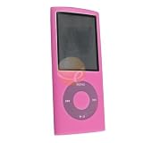 Magenta Durable Silicone Skin Case for Apple Ipod Nano Chromatic 4th Gen