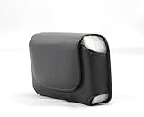 Premium Executive Black Leather Horizontal Belt Clip Pouch Case for BlackBe ....