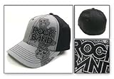 Rock Band Music Video Game Hat - Grey Logo Flex Fit Cap