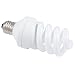 E27 Energiesparlampe, Spiral, 25W, warm weiss