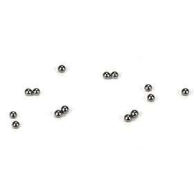 Tungsten Carbide Diff Balls, 3 32 (14) from RTR Electric Cars Losi/Team Losi