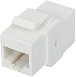 Intellinet, RJ45 Female to Female UTP CAT.6 Keystone Coupler, White