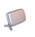 Silver semi-hard Camera Case for Canon S90, IXUS 200 120 110 100 95 980 960 860 IS,Casio EX-Z400 Z300 Z270 Z19 Z85 Z1 S12 FC100 FS10,NIKON S640 S630 S570 S560 S230 S225 S220 S70 S60,Kodak V1273 V1073, M1093 M1073 IS, M420,M380 M340,NIKON S640 S630 S570 S560 S230 S225 S220 S70 S60 Case,Samsung ES60 ES55 ES20 PL65 PL55 ST50 ST550 ST500 Case,SONY S980 S950 S930,DSC-WX1 W290 W270 W220 W210 W180 S930 TX1 T90 T900.Pentax Optio L70,E80 E75 E70L S12, W80 M85 P80 P70,Olympus Mju 850SW 1040 1050SW 1060,X915 X890 X880,Fuji Finepix J12 J15fd J20 J22 J25 J50 J210 J250,A235 A180 A170 Z35 Z37, F60FD F100FD F200EXR,A150 A100,Z33WP, & other compact cameras.
