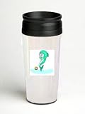 16 oz. Double Wall Insulated Tumbler with dolphin - Paper Insert