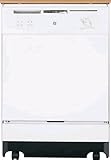 GE GSC3500RWW 25 Convertible/Portable Dishwasher - White