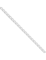 .925 Sterling Silver 3.2mm Open Link Chain