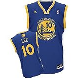 Adidas Golden State Warriors David Lee Youth (Sizes 8-20) Revolution 30 Replica Road Jersey Medium