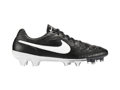 Nike TIEMPO LEGEND V FG Men's Soccer Black/Black/White US sz.