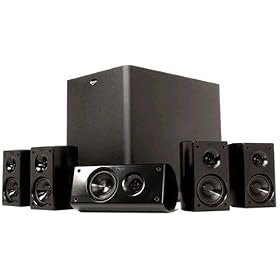 HDT300 Klipsch 5.1 Channel Home Theater System with Tractrix Horn Technology