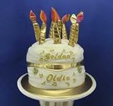 Golden Oldie Birthday Hat - Cake - Birthday Gag Gift