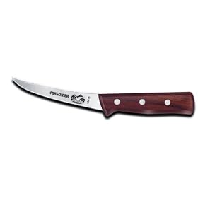 R H. Forschner by Victorinox 5-Inch Curved Boning Knife, Rosewood Handle by R.H. Forschner Victorinox