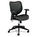 basyx by HON hvl552 Mid-Back Mesh Back Work Chair, black