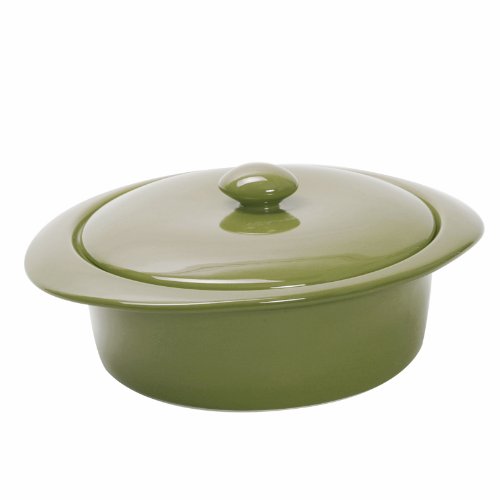 COLORcode 1-1/2-Quart Round Covered Casserole, Wasabi