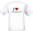 I LOVE OKLAHOMA - State-series - White T-shirt