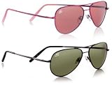 Serengeti Eyewear Small Aviator Sunglasses