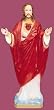 24 inch Blessing Sacred Heart Of Jesus - Outdoor Vinyl Statue