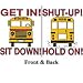 School Bus Driver - Get In! Sit Down! - Shut-Up! Hold On! Funny T-shirt Tee Shirt