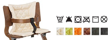 Sitzkissen fr Leander Kinderhochstuhl Babyhochstuhl Stuhl Hochstuhl Farbe: creme Sitzkissen fr Leander Kinderhochstuhl Babyhochstuhl Stuhl Hochstuhl Farbe: creme