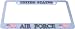 Air Force License Plate Frame