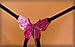 Unique y2Clothes Sexy Erotique Fluttering Butterfly Crotchless G-String - One Size Fits Most Plain Package
