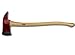 Nupla 06205 6 lbs Pick Head Fire Axe with 28" Hickory Handle
