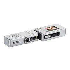 Minox Digitale Spionagekamera (5,1 Megapixel, externes Blitzmodul, 3,8 cm (1,5 Zoll Display) silber