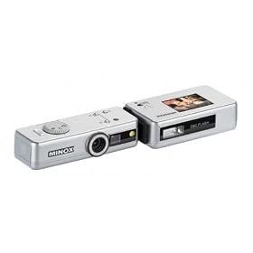 Click here to buy Minox 60667 5.1 MP Digital Spy Camera in Silver with Wood Display Box by Minox.