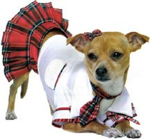 School Girl Pup Dog Costume