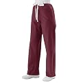 Medline Unisex Reversible Drawstring Scrub Pant - Raspberry