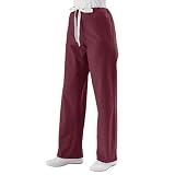Medline Unisex Reversible Drawstring Scrub Pant - Raspberry