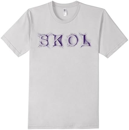 Men's SKOL Within - Vikings Territory T-Shirt Large Silver