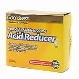 Good Sense Maximum Strength Famotidine Tablets 20mg 25s 25 ea Good Sense Maximum Strength Famotidine Tablets 20mg 25s 25 ea
