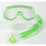 Deep See Mini Funset little kids silicone mask & snorkel combo set
