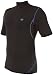 Ultrasport Herren Laufshirt kurze Ärmel, black palomagrey, L, 10188