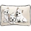 Fiddler's Elbow West Highland Terrier Wesite Puppies Leslie Anderson Designer Decorative Dog Pillow