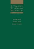 A Transition to Advanced Mathematics