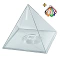 Spardose, Pyramide, Sammeldose, Geldkassette inkl. HMF Schl�sselanh�nger
