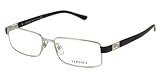 AUTHENTIC VERSACE EYEGLASSES 1120 SILVER 1000