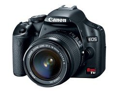 Canon EOS Rebel T1i 15.1 MP CMOS Digital SLR Camera with 3-Inch LCD and EF-S 18-55mm f/3.5-5.6 IS Lens
