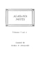 Alabama Notes Volumes 3 and 4 (2 Vols. in 1)