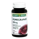 Nature's Bounty Healthy Pomegranate 250mg, Capsules 60 ea
