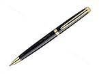 Waterman Hemisphere Mars Black Gold Trim Ball Point Pen