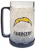 San Diego Chargers Plastic Crystal Freezer Mugs - Set of 4 - B000B8N5WG