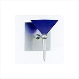 WAC G512-BL Cased Glass Cone Wall Sconce Shade in Blue