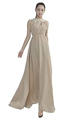 Flared-Skirt Chiffon Fitted Lace Summer Prom Dress 