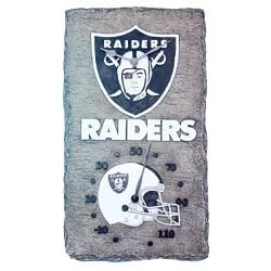 Oakland Raiders 18 Clock Thermometer from Thermometer Clocks